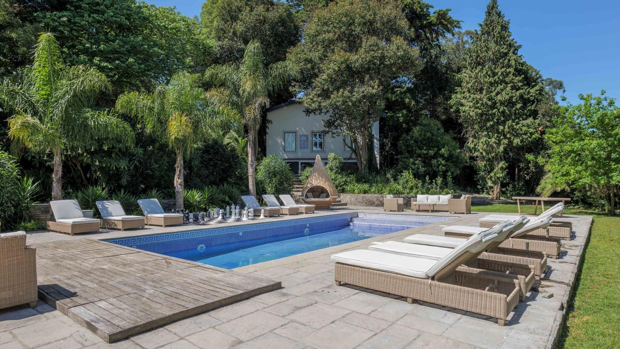 Luxurious Royal Estate In Historic Sintra Paradise Bagian luar foto