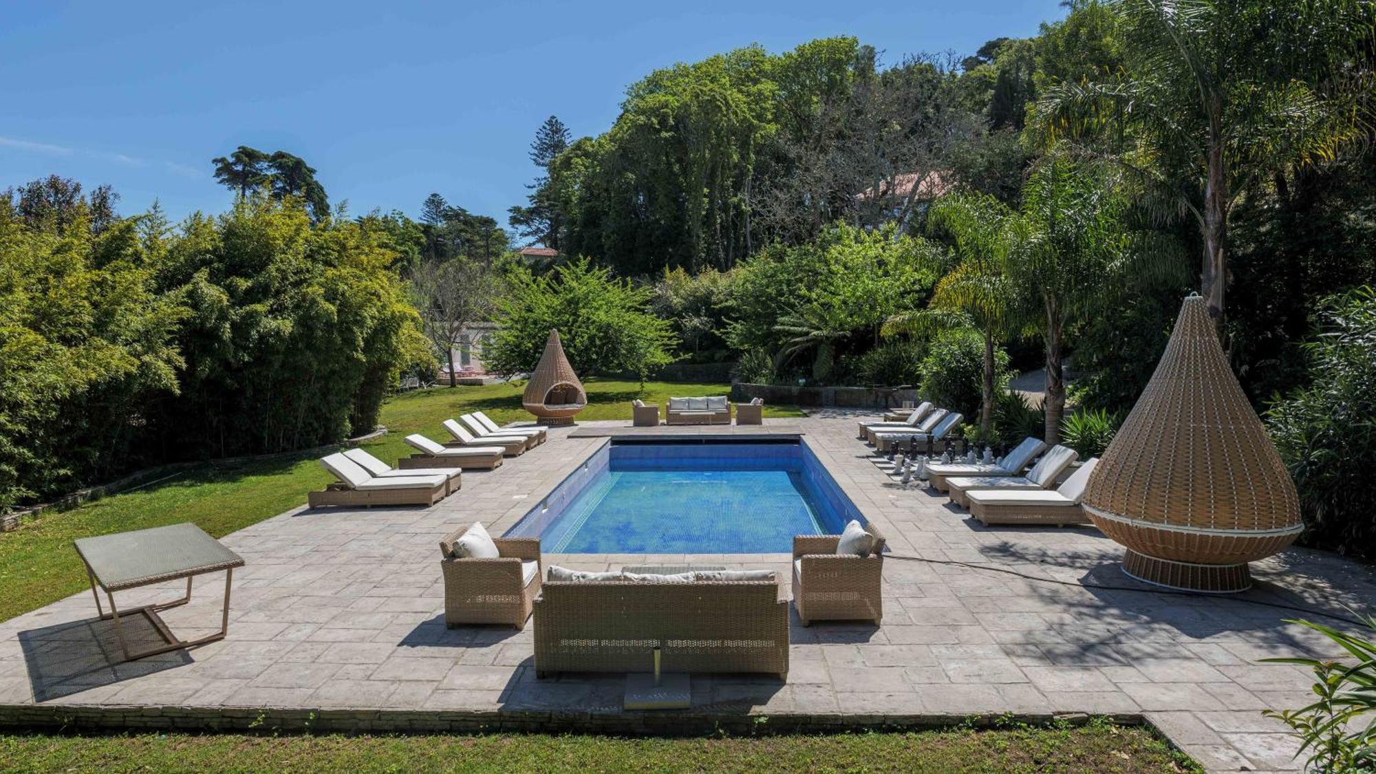 Luxurious Royal Estate In Historic Sintra Paradise Bagian luar foto
